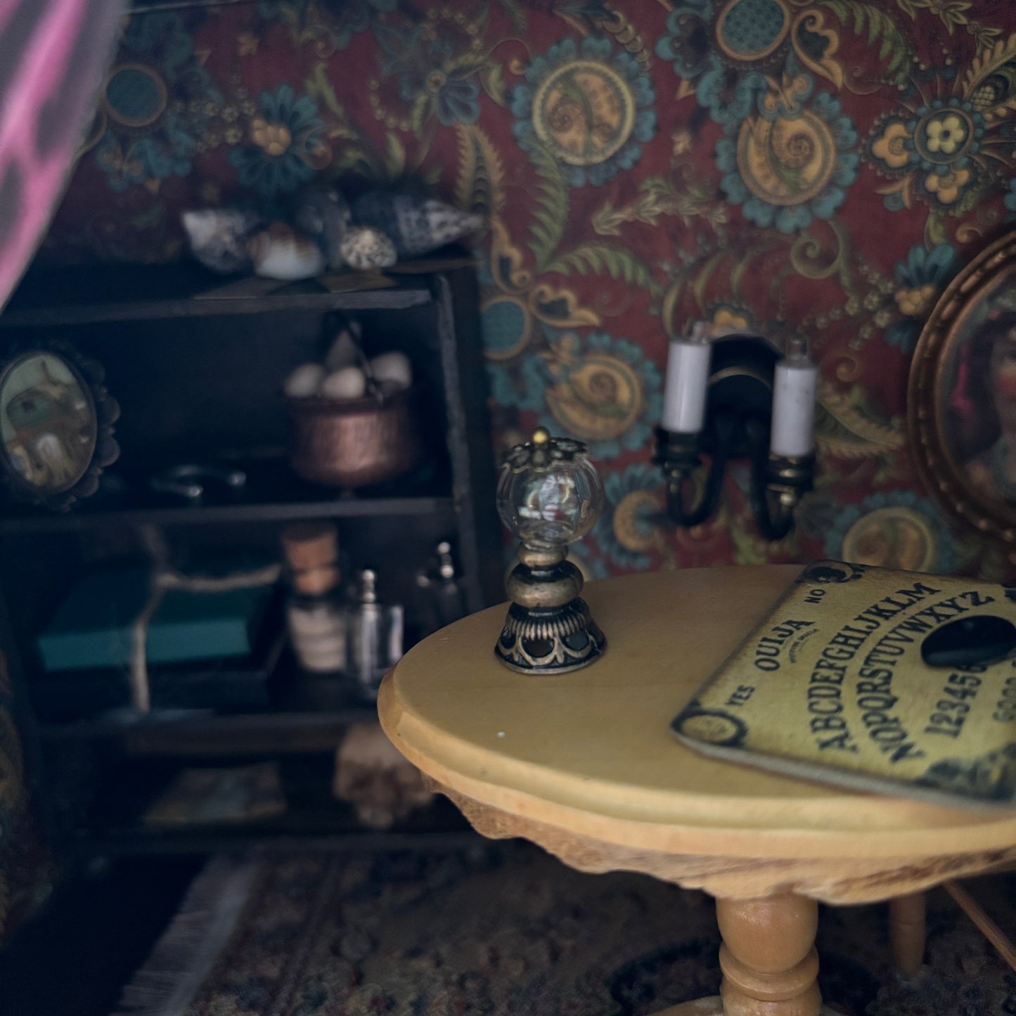 Halloween Palmistry Wooden Miniature