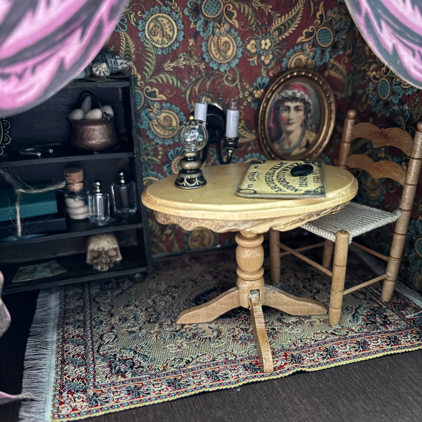 Halloween Palmistry Wooden Miniature