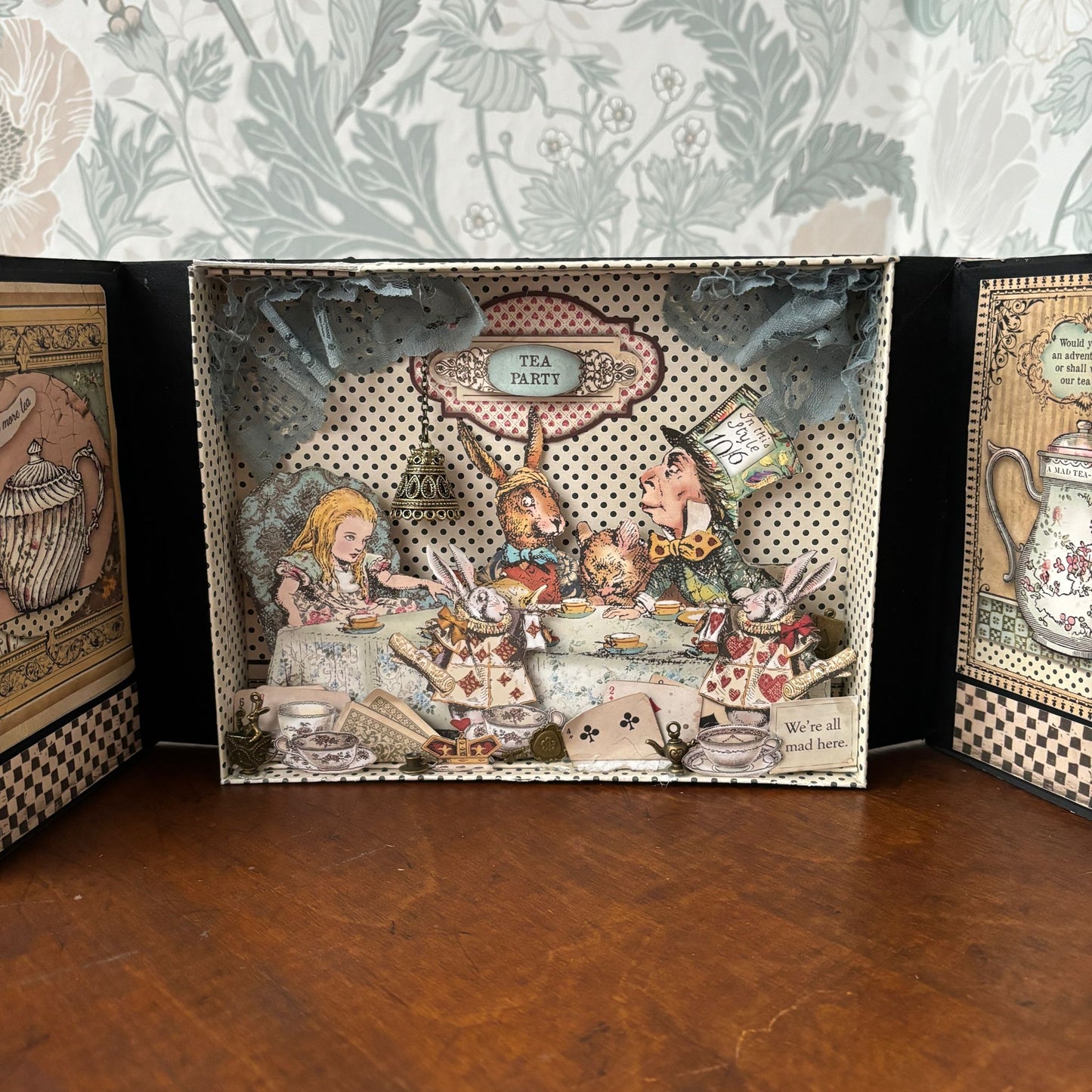 Alice in Wonderland Shadow Box