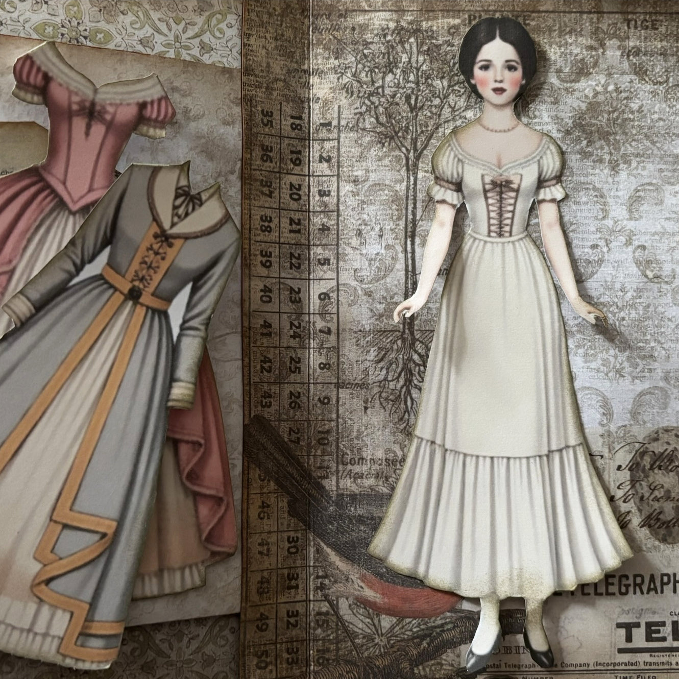 Victorian Antique Paper Doll