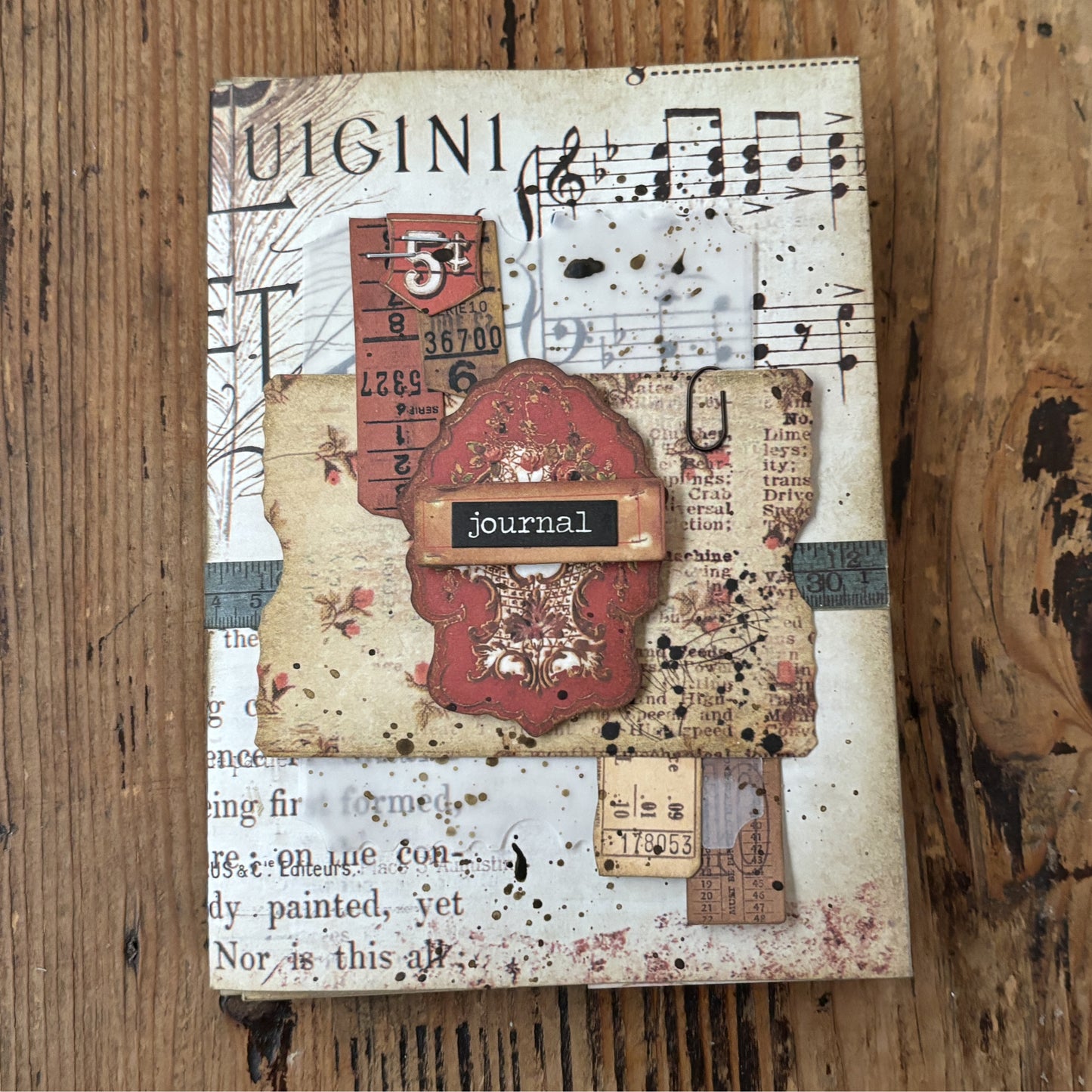 Junk Journal Insert