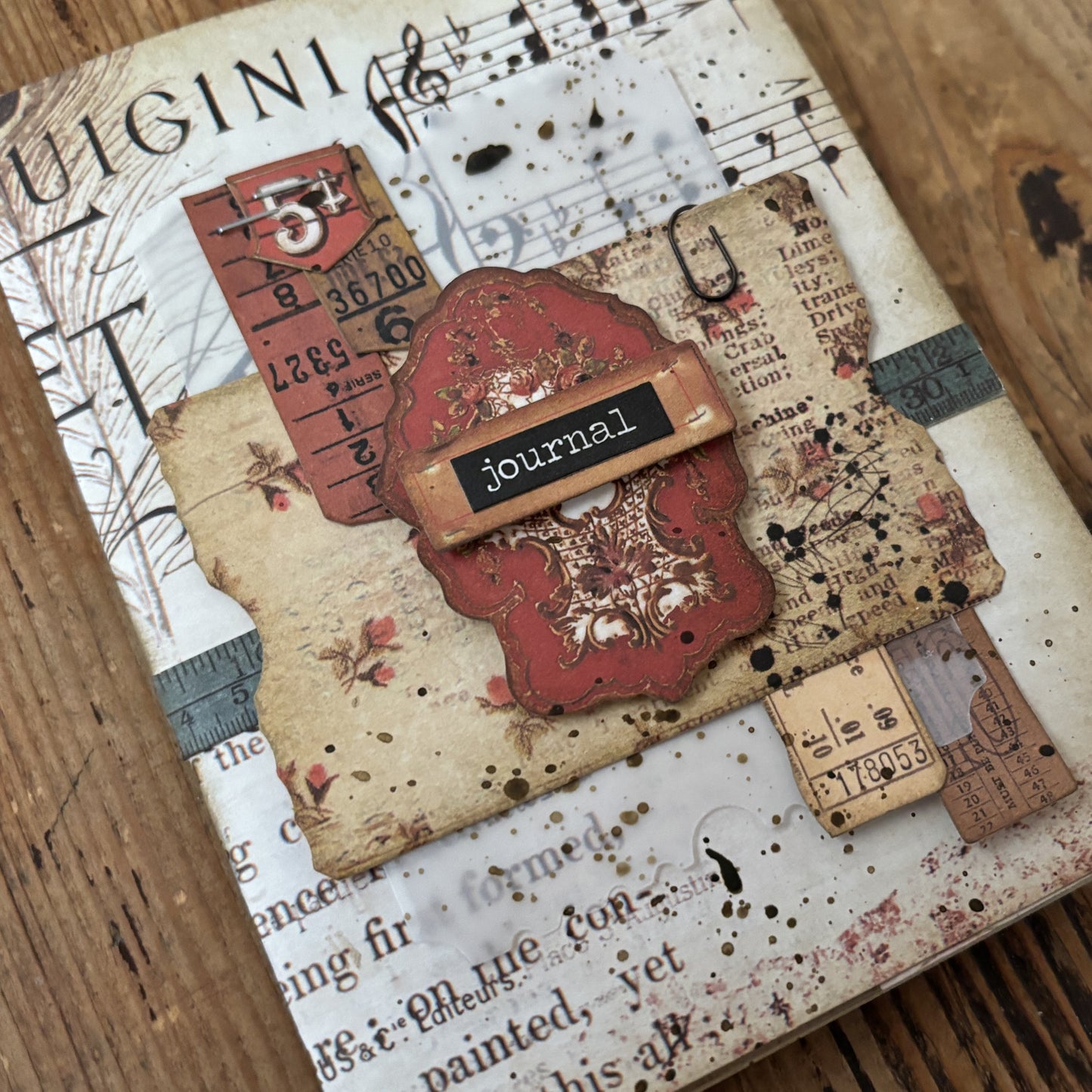 Junk Journal Insert