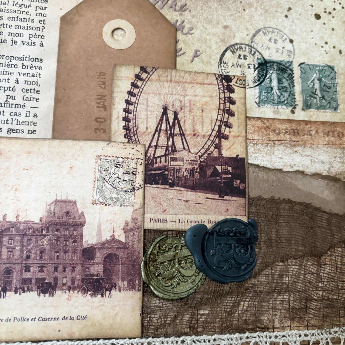 Collage - Postal Memories