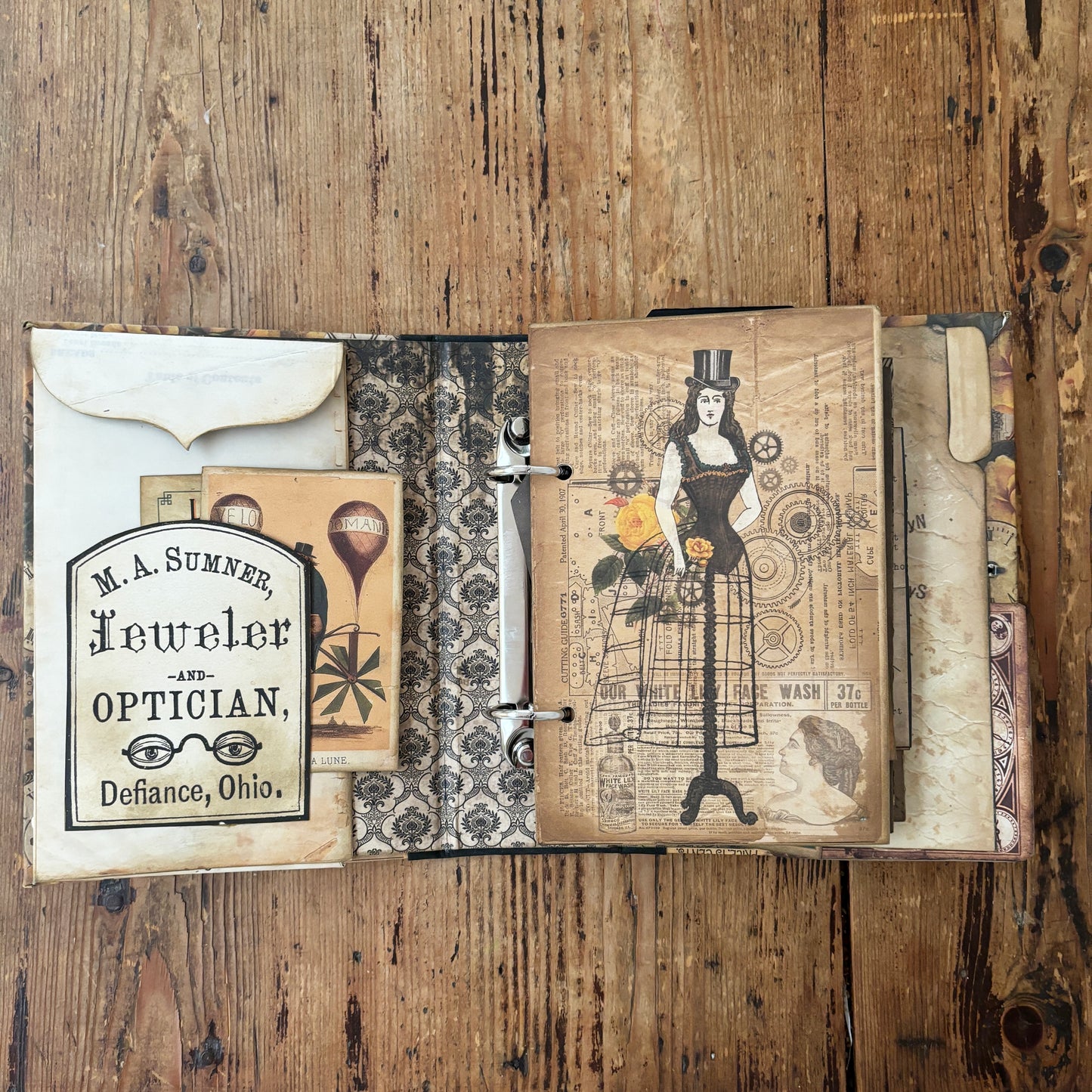 Mini Album - Timekeeper Steampunk