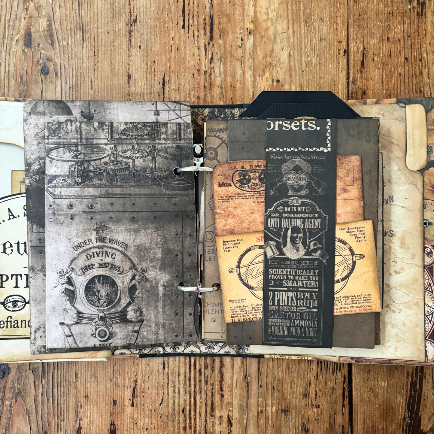 Mini Album - Timekeeper Steampunk