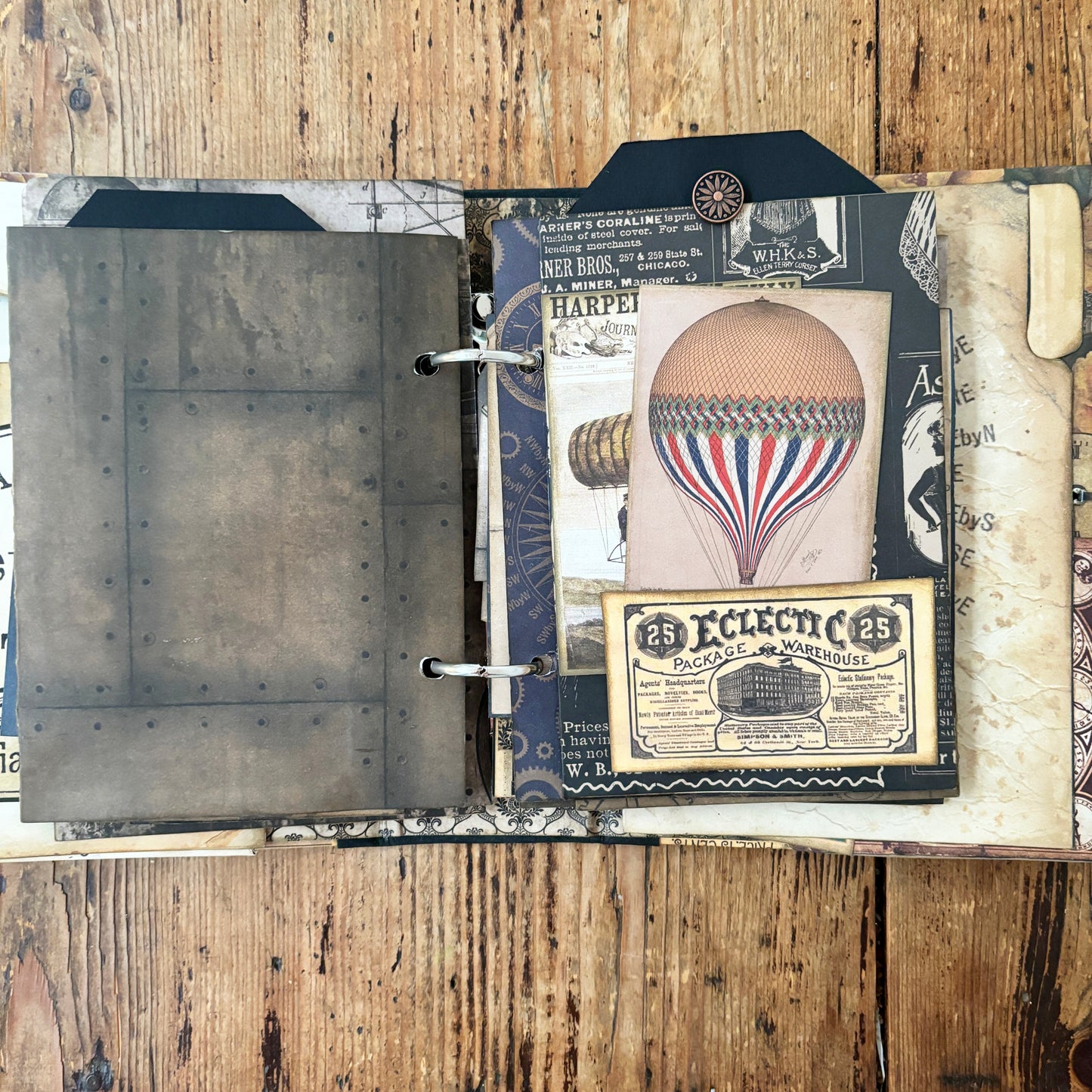 Mini Album - Timekeeper Steampunk