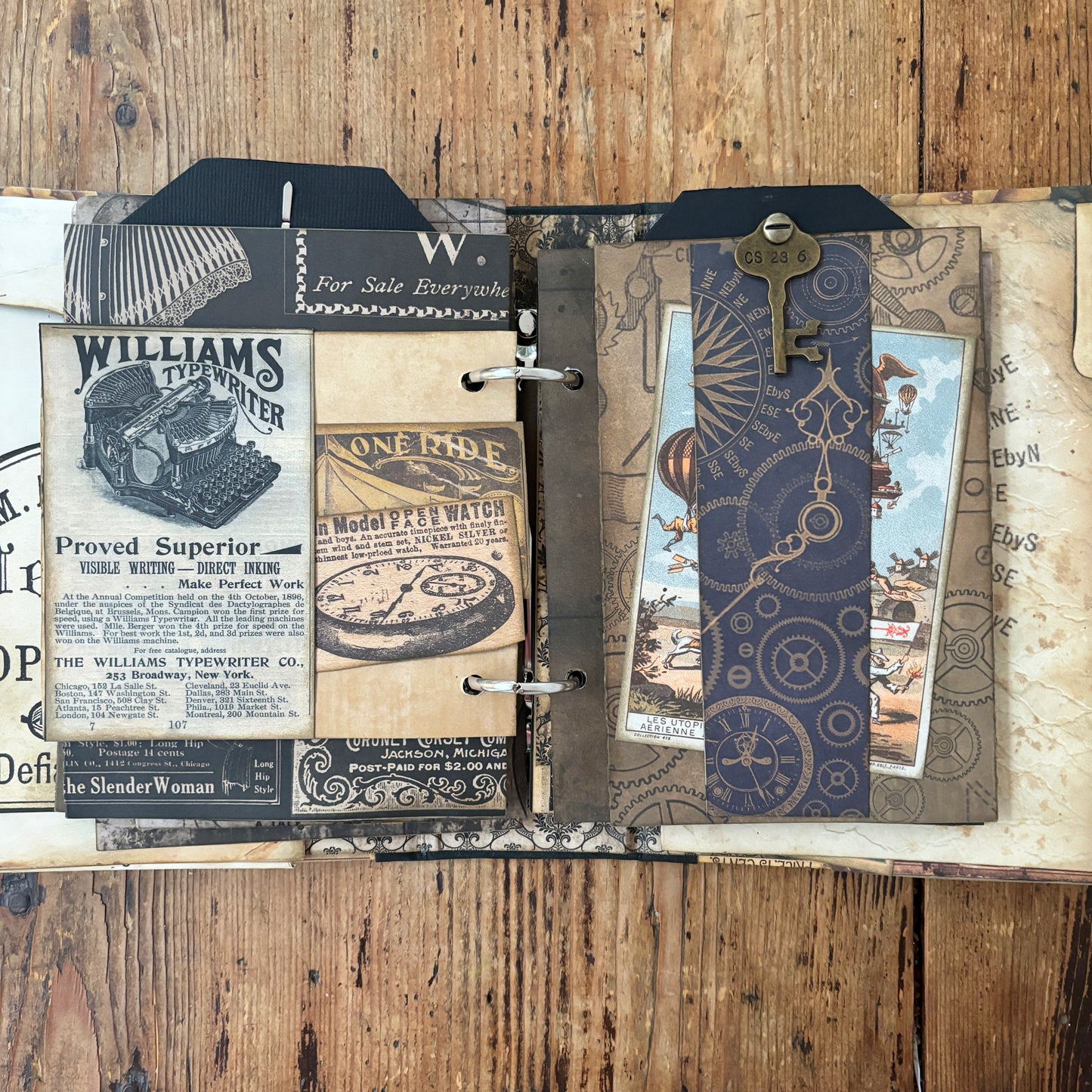 Mini Album - Timekeeper Steampunk