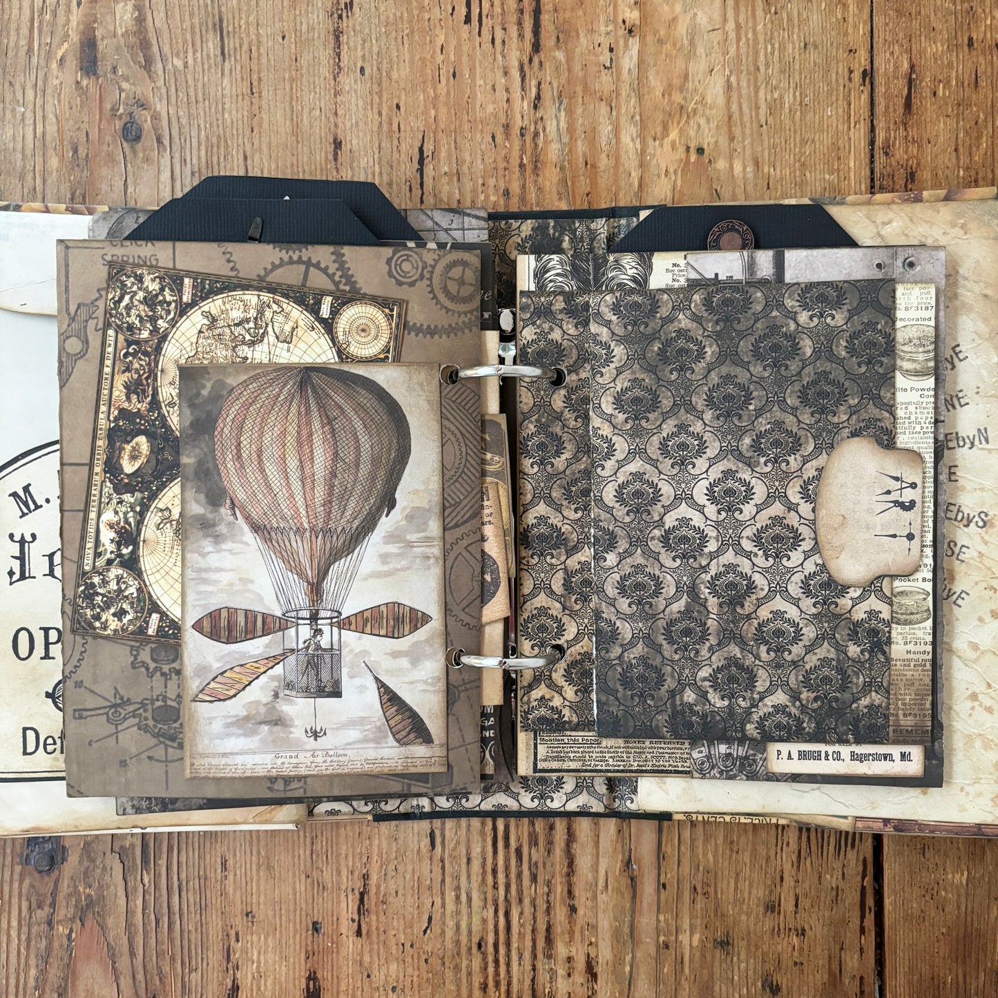 Mini Album - Timekeeper Steampunk