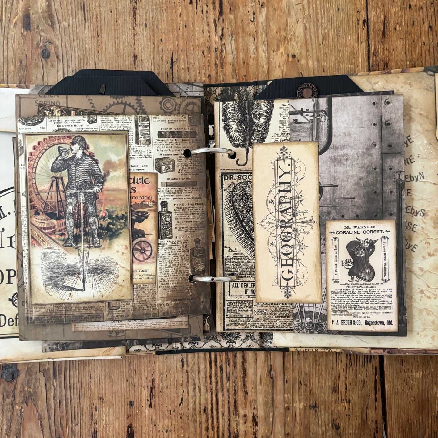 Mini Album - Timekeeper Steampunk