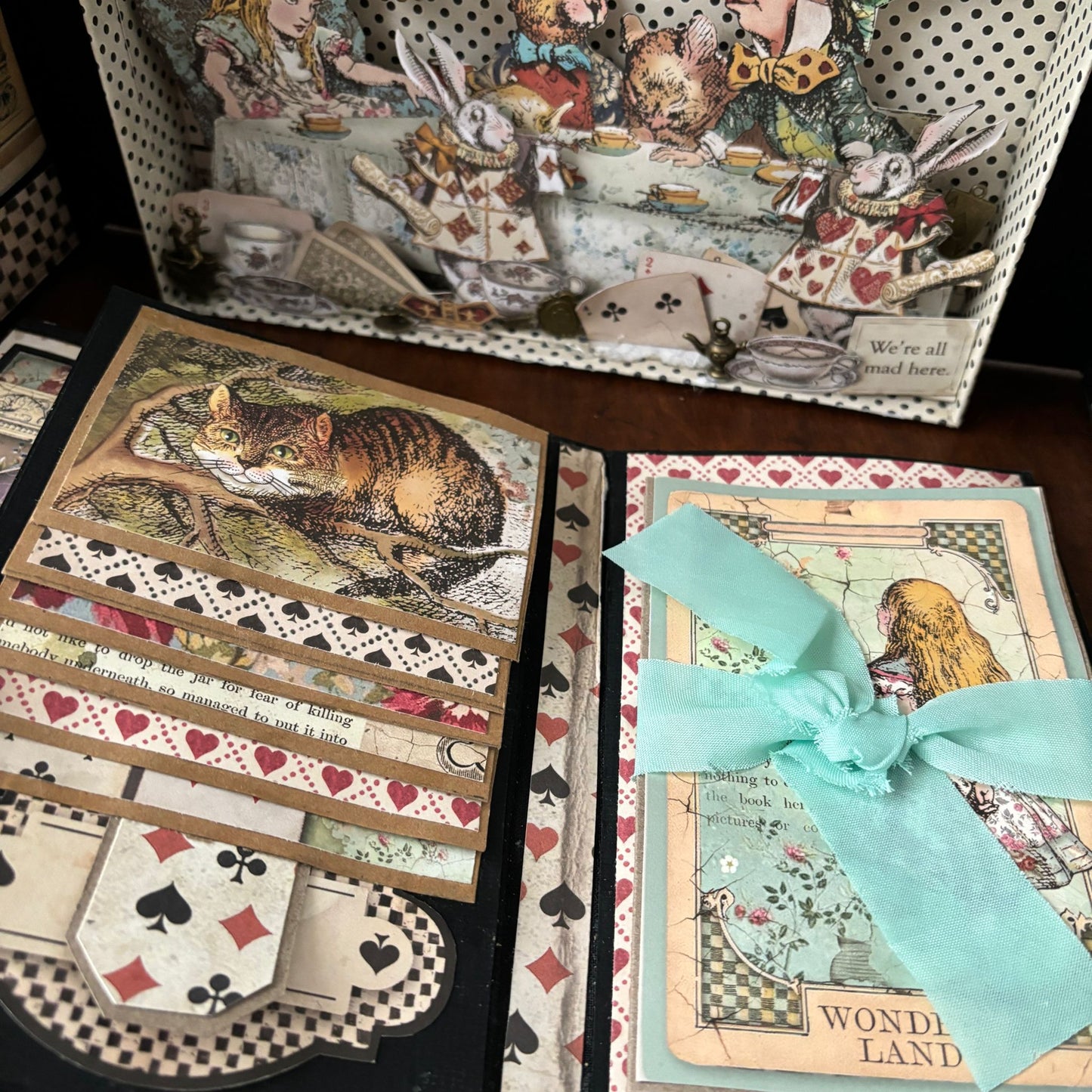 Alice in Wonderland Shadow Box