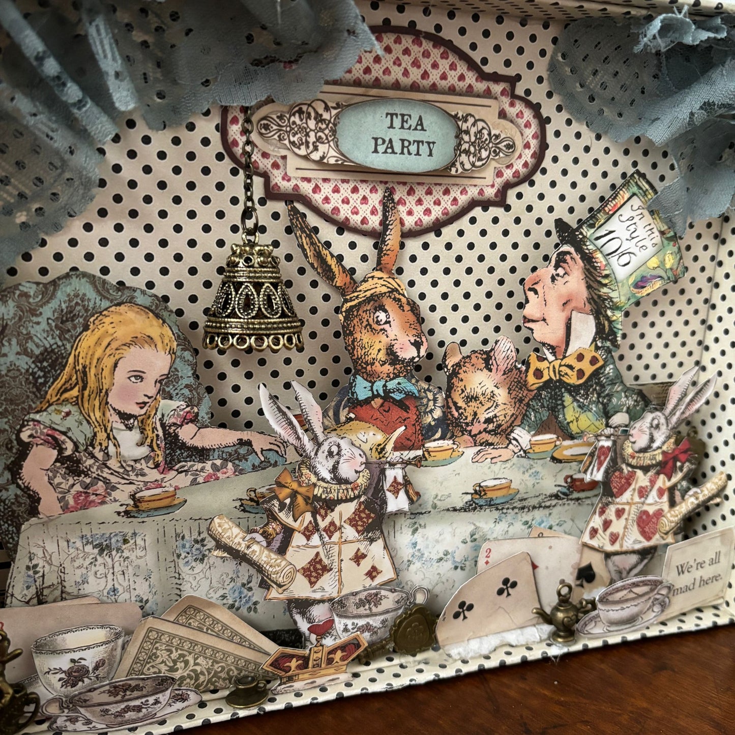 Alice in Wonderland Shadow Box