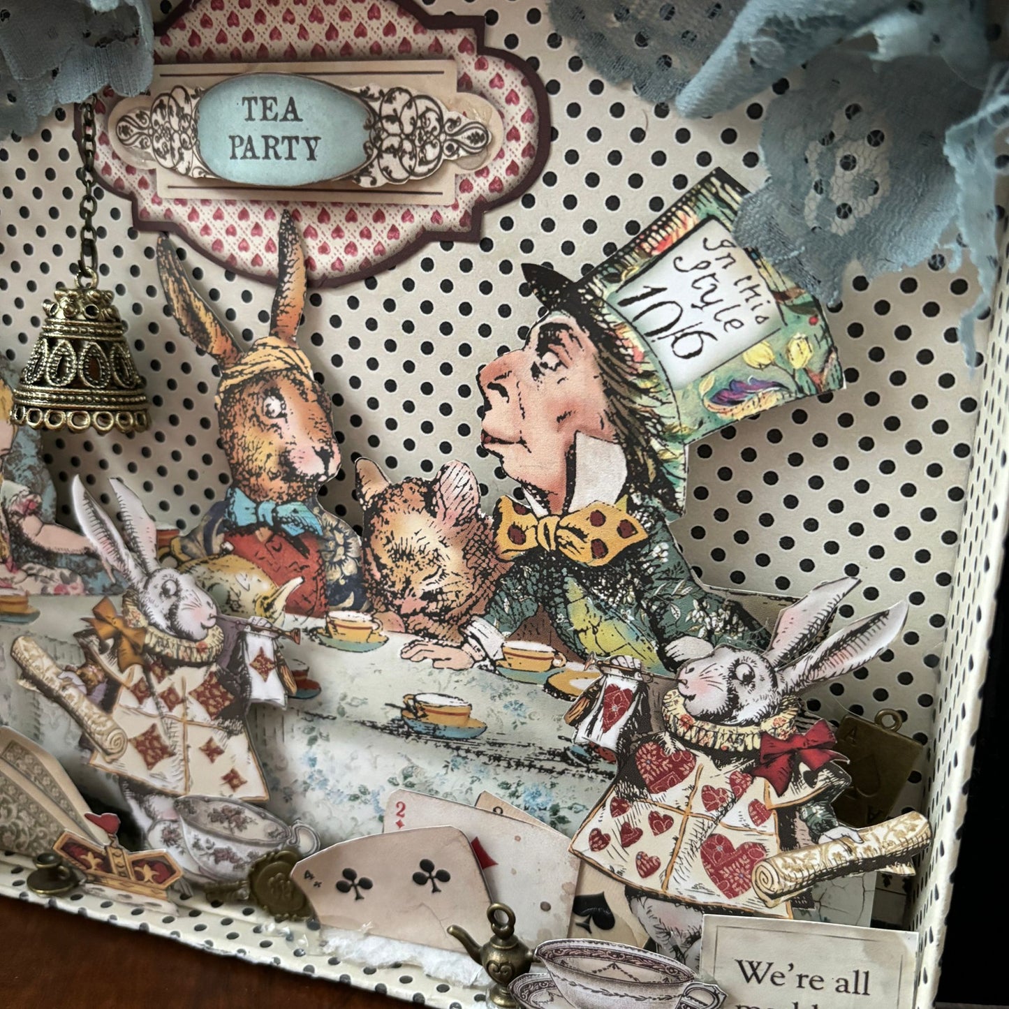 Alice in Wonderland Shadow Box