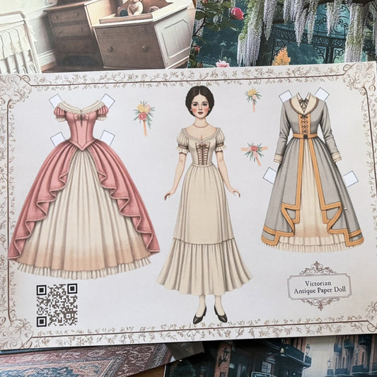 Victorian Antique Paper Doll