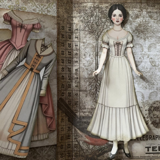 Victorian Antique Paper Doll
