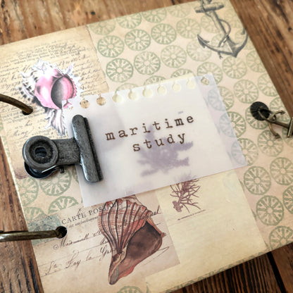 Mini Album - Maritime Study