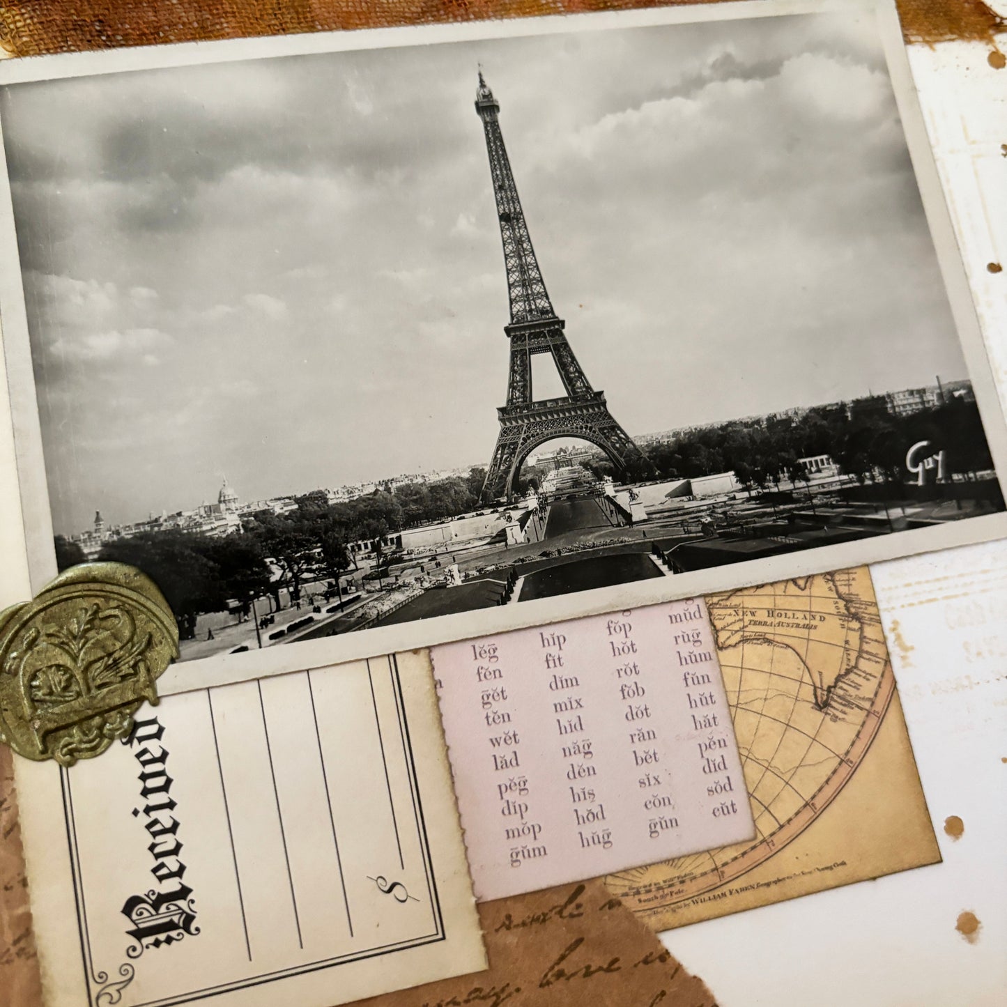 Collage - Vintage Paris